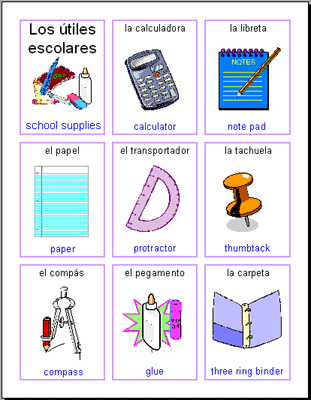 Set 1: Thematic Vocabulary Cards- Item #23